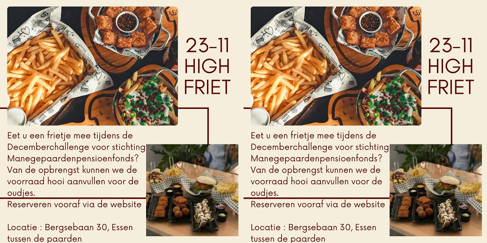 Reserveer nu voor de December Challenge