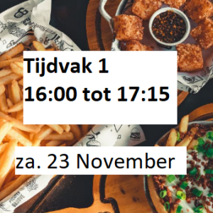 December Challenge Tijdvak 16:00 - 17:15